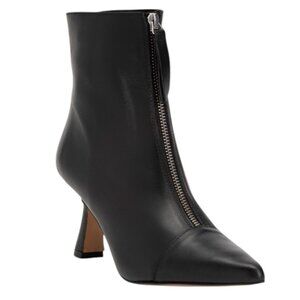 MARCELLA NYC Leather Heather Heeled Boots